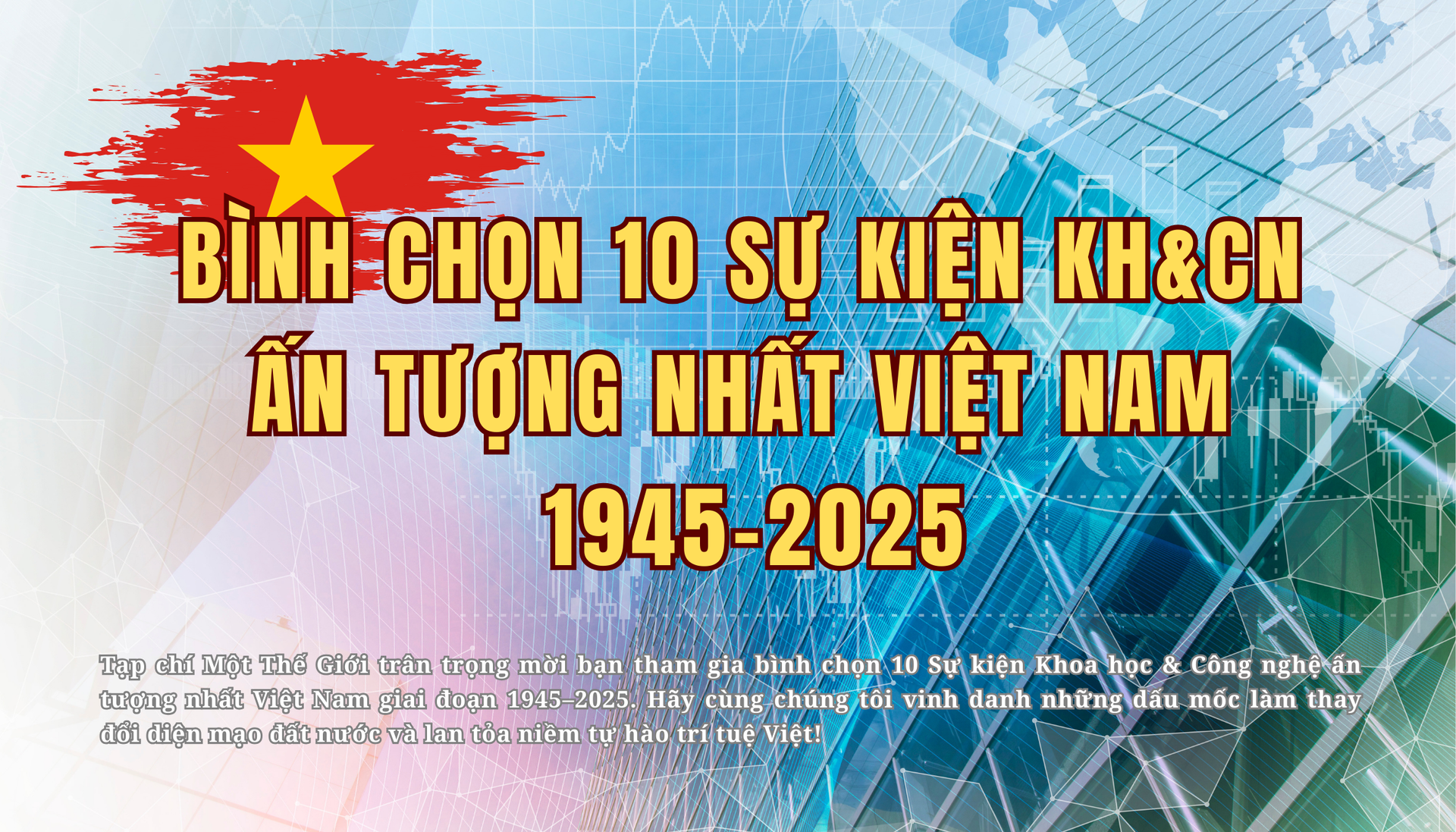 bình chọn 10 sự kiện kh cn nổi bật