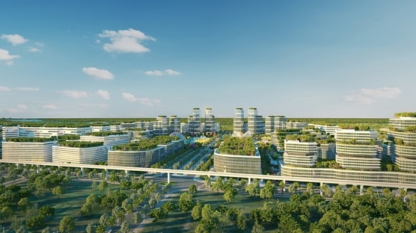 Phối cảnh dự án Khu Công nghệ cao Sinh học Hà Nội
