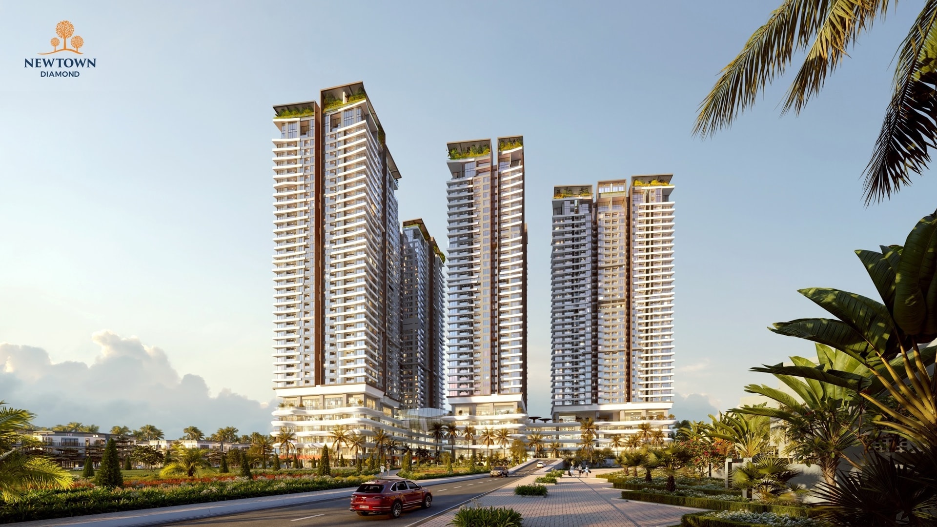 Newtown Diamond đem lại không gian sống chuẩn nghỉ dưỡng tại gia, đồng thời có tiềm năng gia tăng giá trị mạnh mẽ