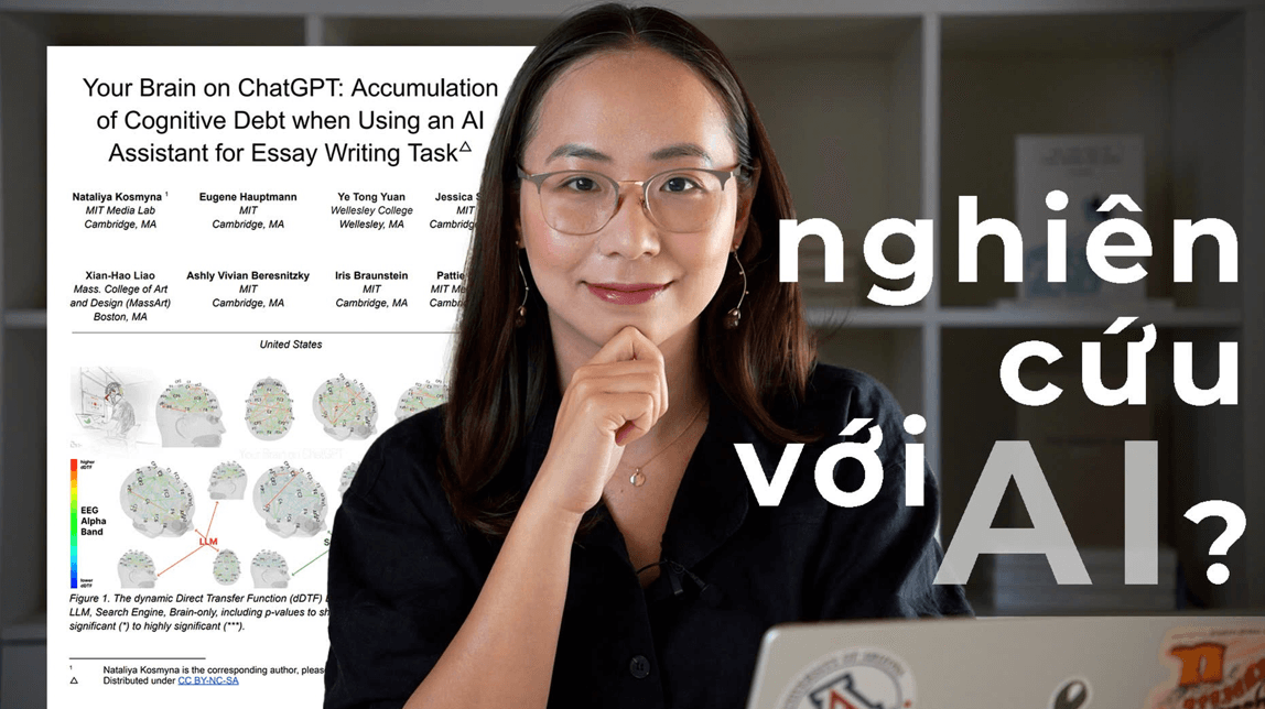 3 lời khuyên sử dụng AI hiệu quả và an toàn cho não bộ của TS Chi Nguyễn