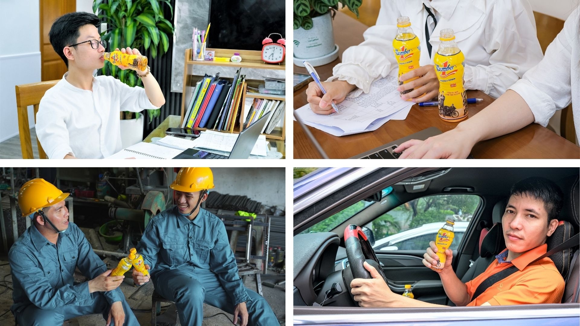 Với nước tăng lực Number 1, đam mê nào cũng có thể bền vững, nếu bạn đủ năng lượng để theo đuổi đến cùng.