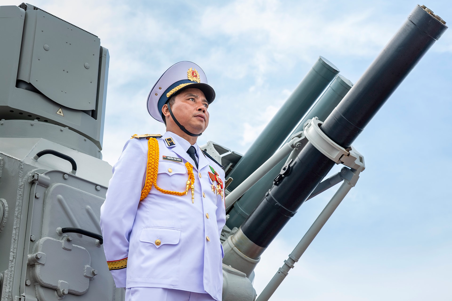 Chuẩn Đô đốc Nguyễn Văn Bách, Phó Tư lệnh - TMT Quân chủng Hải quân, Chỉ huy các lực lượng diễu binh trên biển