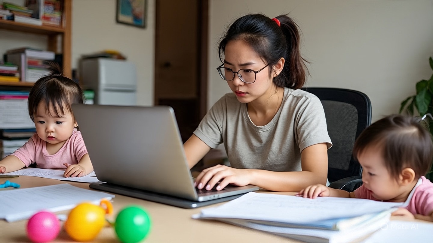 Nhật ký của một nữ nhà báo dùng AI trong 3 ngày để trông con 