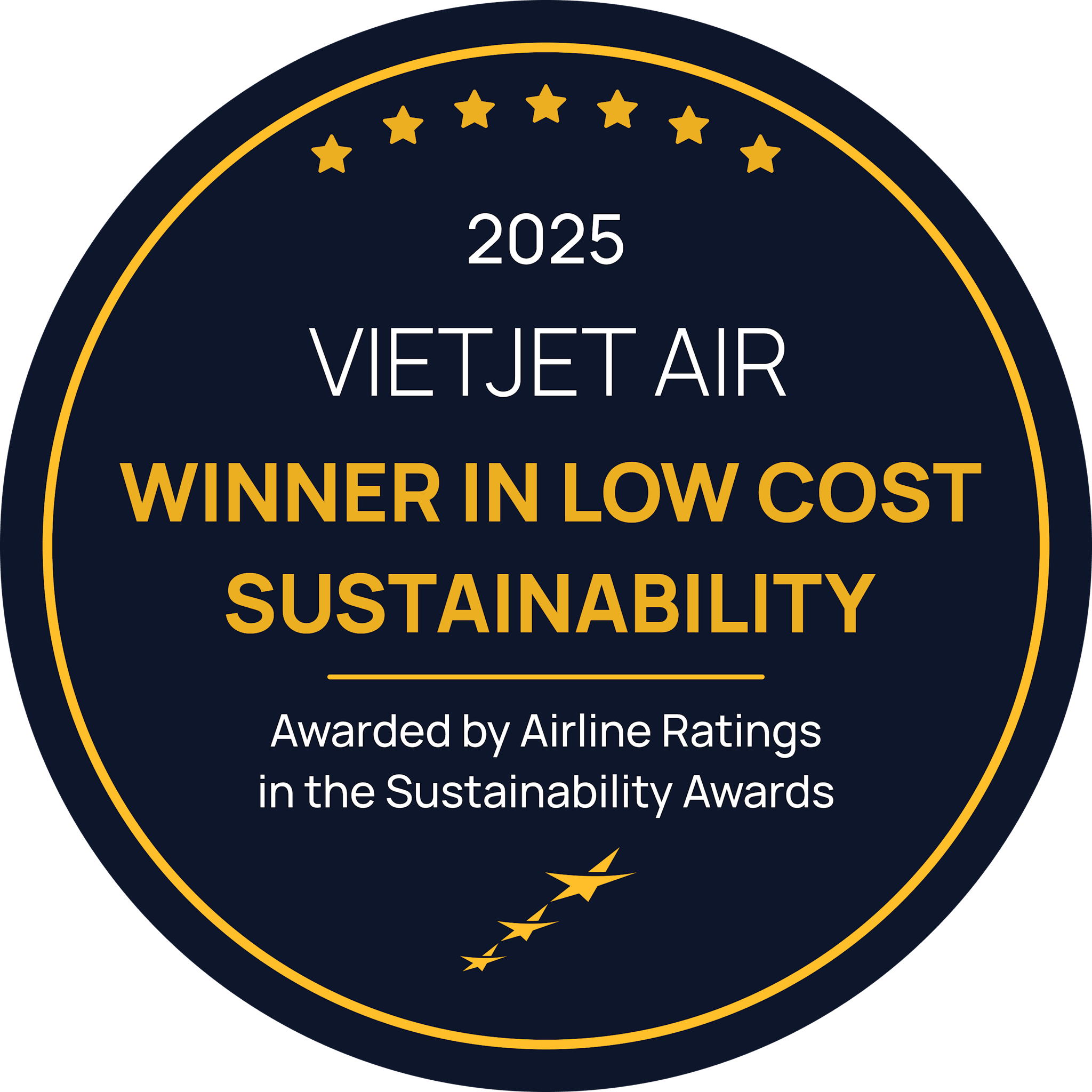 Vietjet wins Sustainability Award 2025