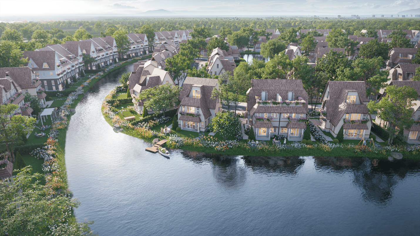Đảo Châu Âu, Eco Central Park - biệt thự compound định danh của nhà giàu xứ Nghệ