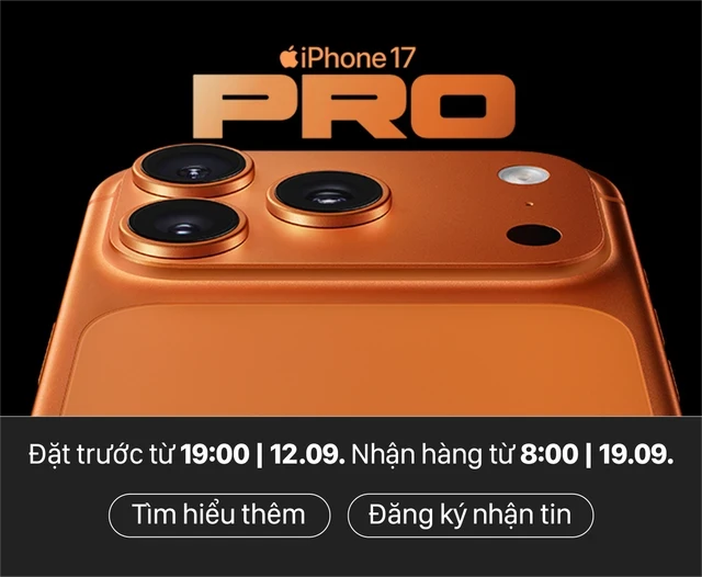 iPhone 17 Pro Max 2TB bằng hơn 1 tấn thịt heo hơi, gần 2 tấn gạo ST25