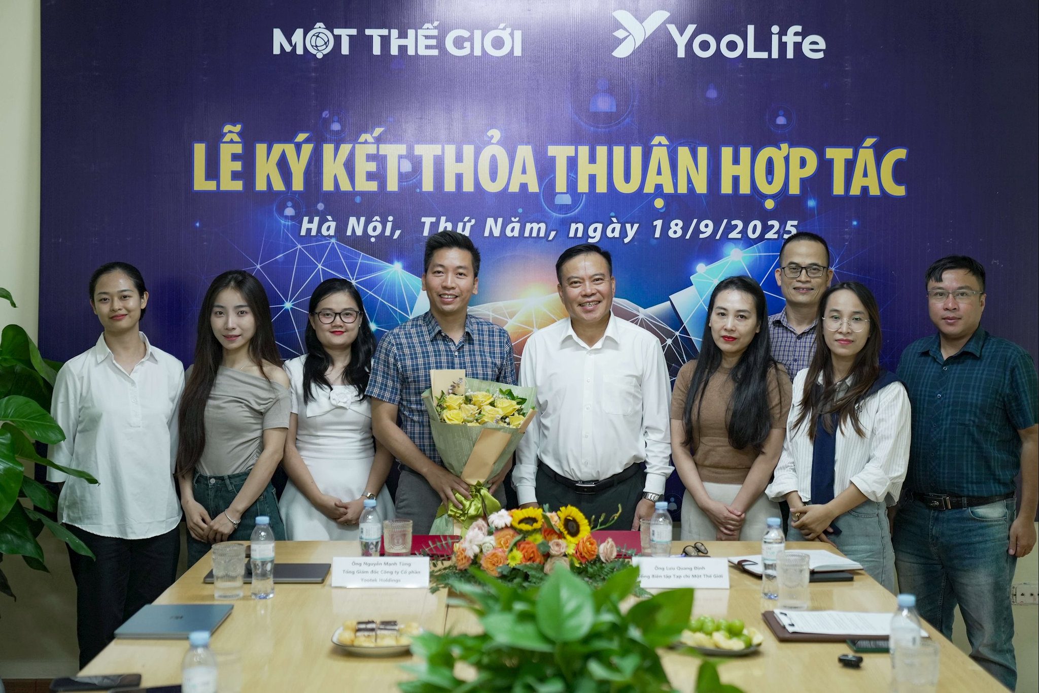 Tạp chí Một Thế Giới và công ty Yootek