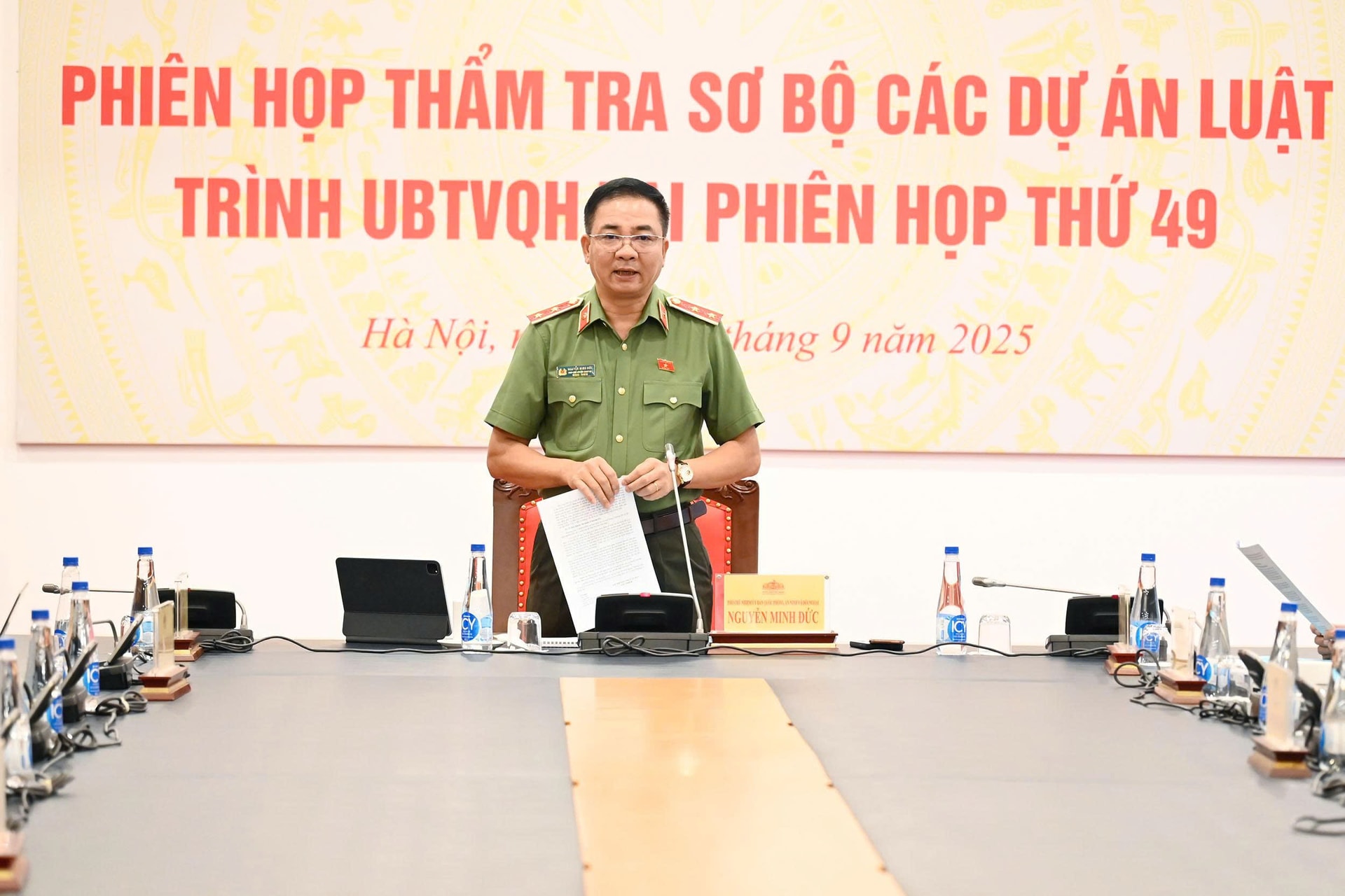 Trung tướng Nguyễn Minh Đức: Không để khoảng trống pháp lý về an ninh mạng 