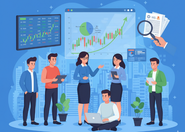 Khi giá vàng tăng sốc, thị trường chứng khoán lại có tiềm năng tăng trưởng vượt trội.