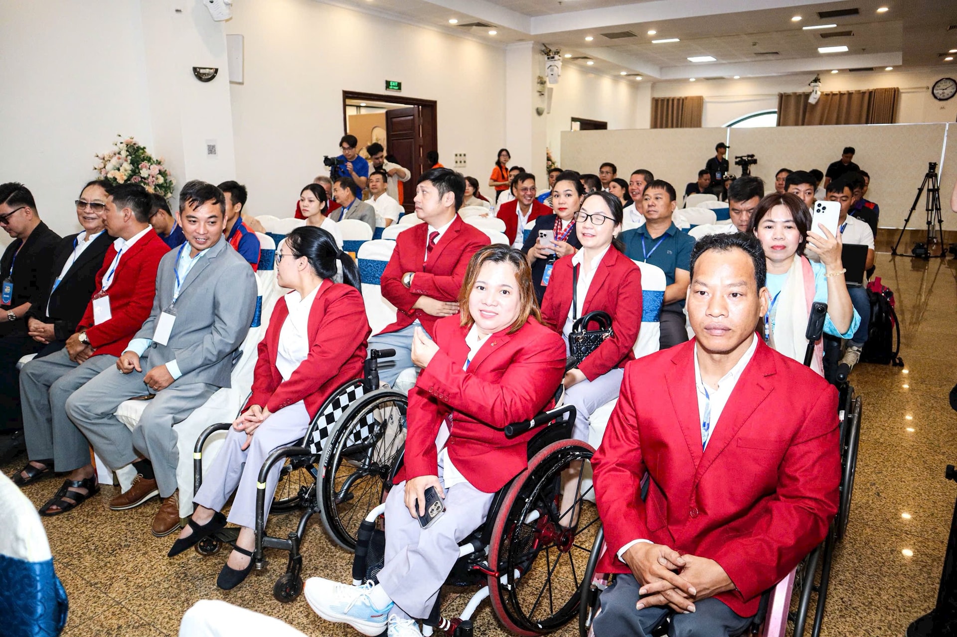 Các vận động viên tham dự sự kiện