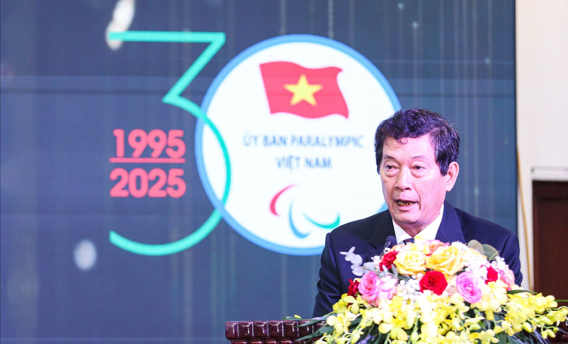 Ông Huỳnh Vĩnh Ái, Chủ tịch Ủy ban Paralympic Việt Nam