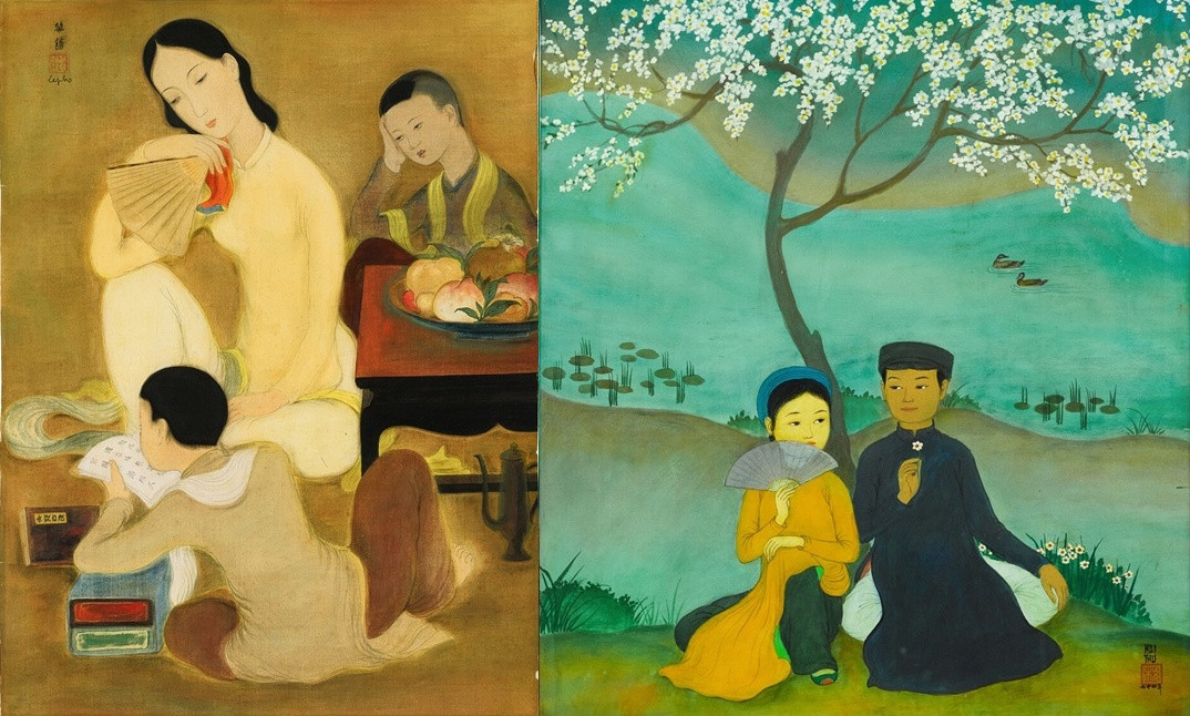 Tranh của tứ kiệt Phổ - Thứ - Lựu - Đàm gây chú ý tại Sotheby’s 