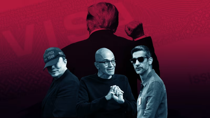 Nếu Elon Musk, Jensen Huang, Sundar Pichai, Satya Nadella không có visa H-1B (2)