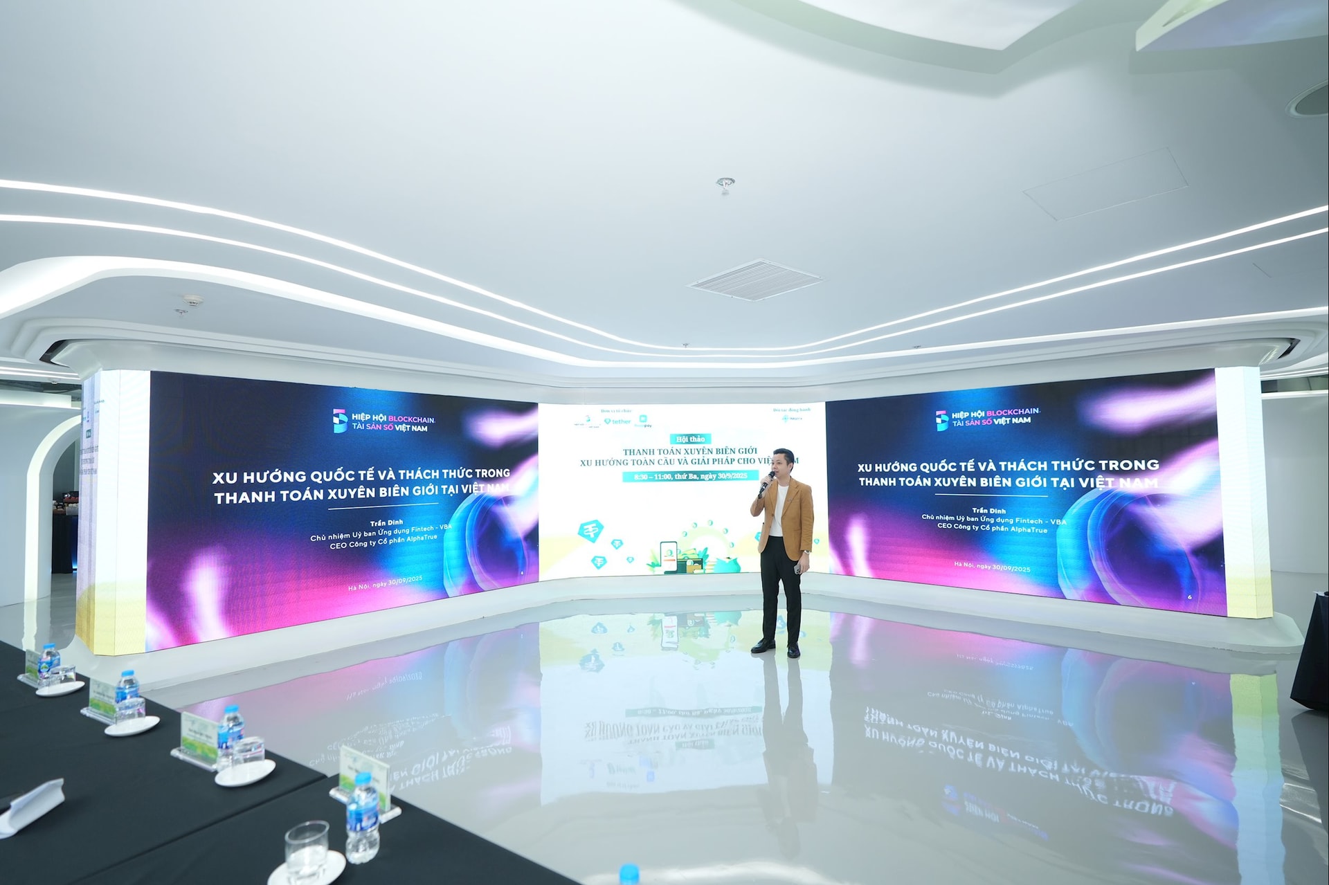 Ông Trần Huyền Dinh, Chủ nhiệm Ủy ban Ứng dụng Fintech, VBA, Giám đốc Dự án Basal Pay
