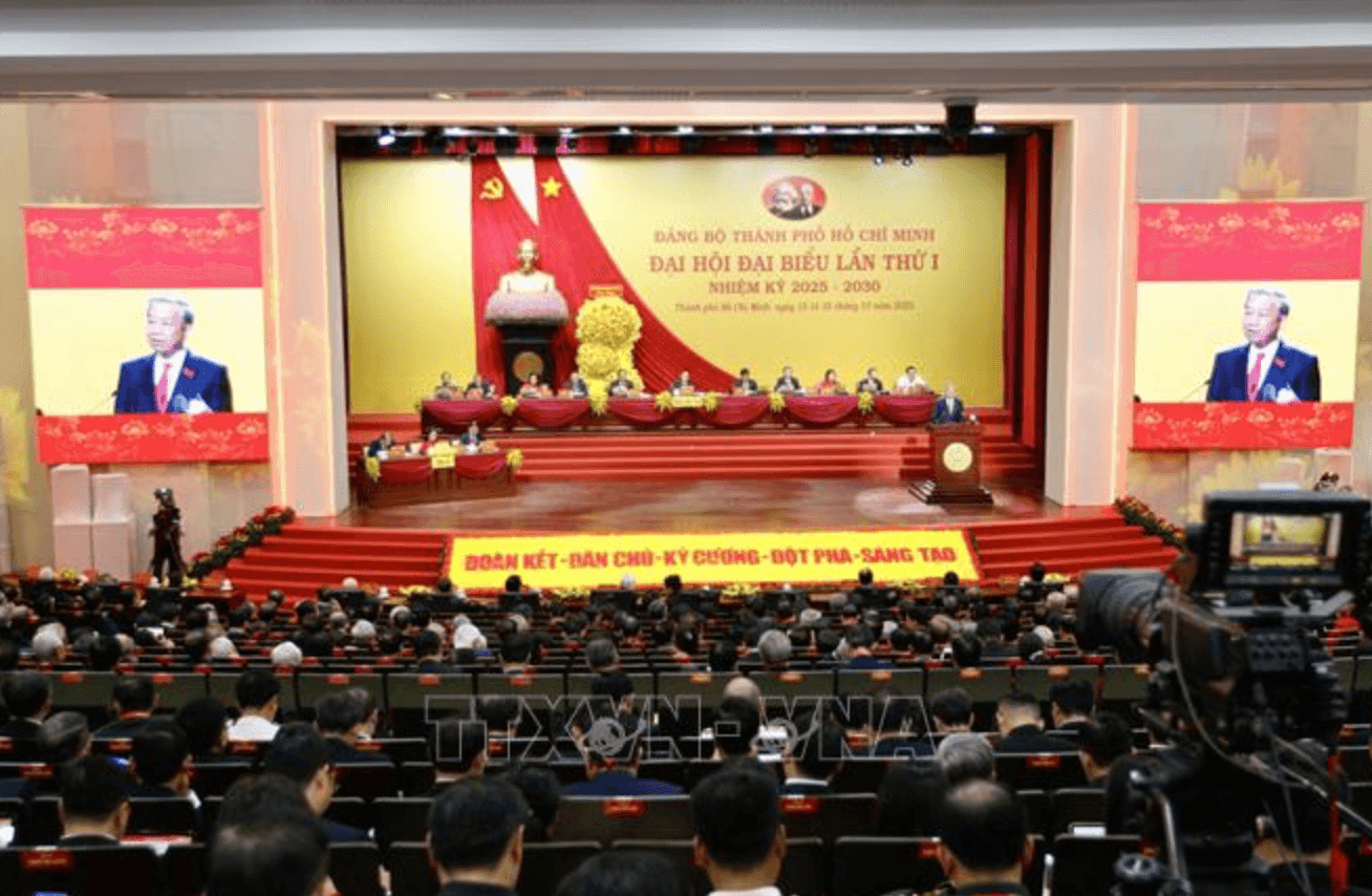 Phát biểu của Tổng Bí thư Tô Lâm tại Đại hội đại biểu Đảng bộ TP.HCM nhiệm kỳ 2025 - 2030 
