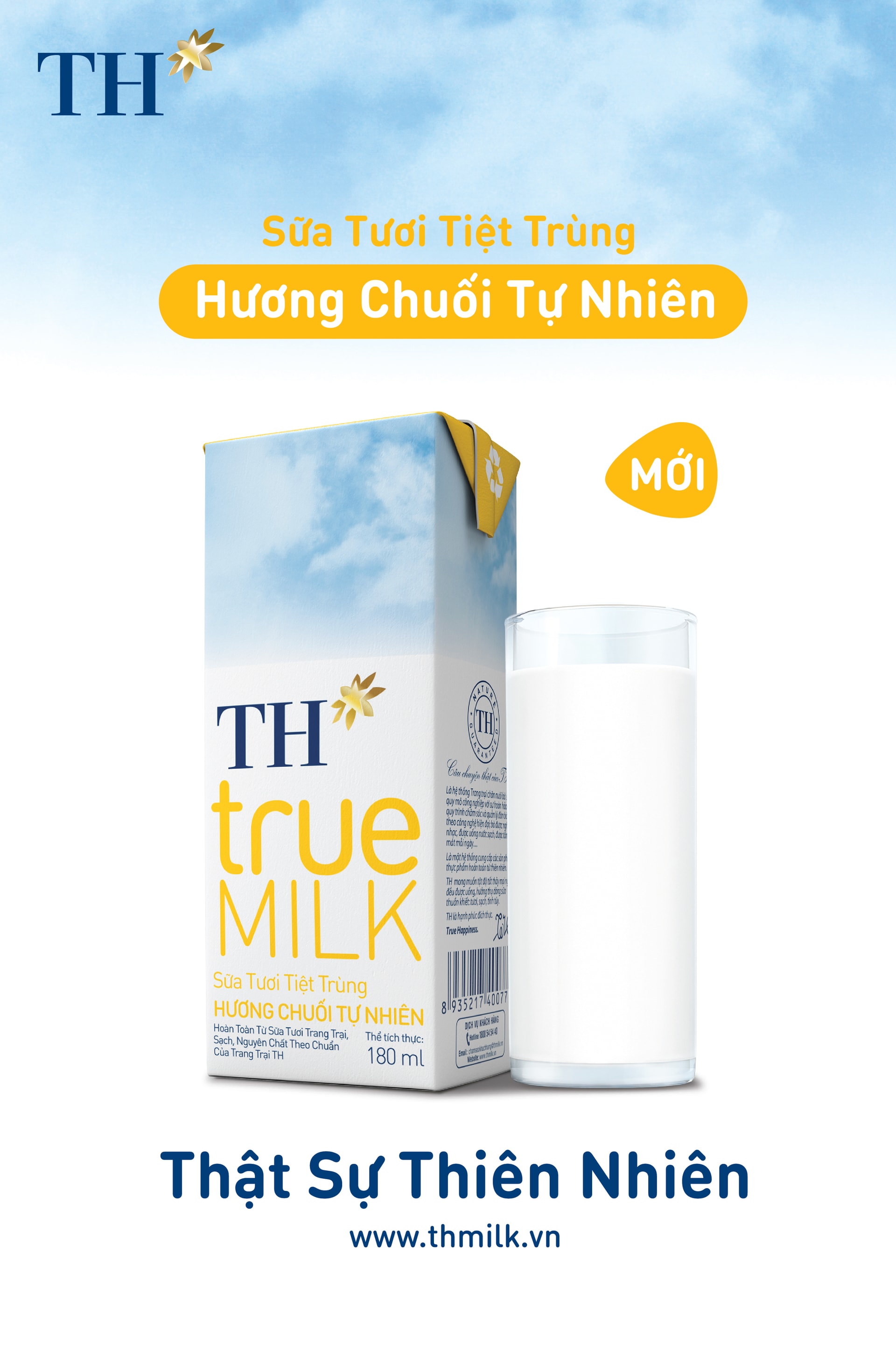 Với thiết kế hộp giấy 180ml tiện lợi, sản phẩm dễ dàng đồng hành cùng người dùng trong mọi khoảnh khắc