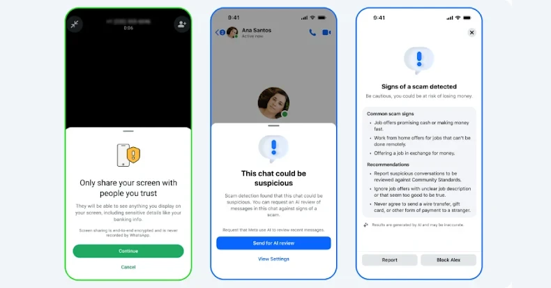 Meta thêm tính năng giúp người dùng Messenger, WhatsApp phát hiện kẻ lừa đảo 