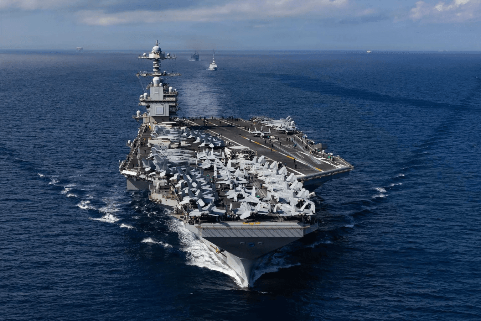 tàu sân bay Mỹ Ford Reuters 222