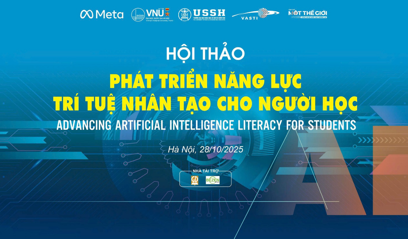 Phát triển năng lực AI cho người học - hướng tới nền giáo dục đổi mới, sáng tạo và có trách nhiệm 