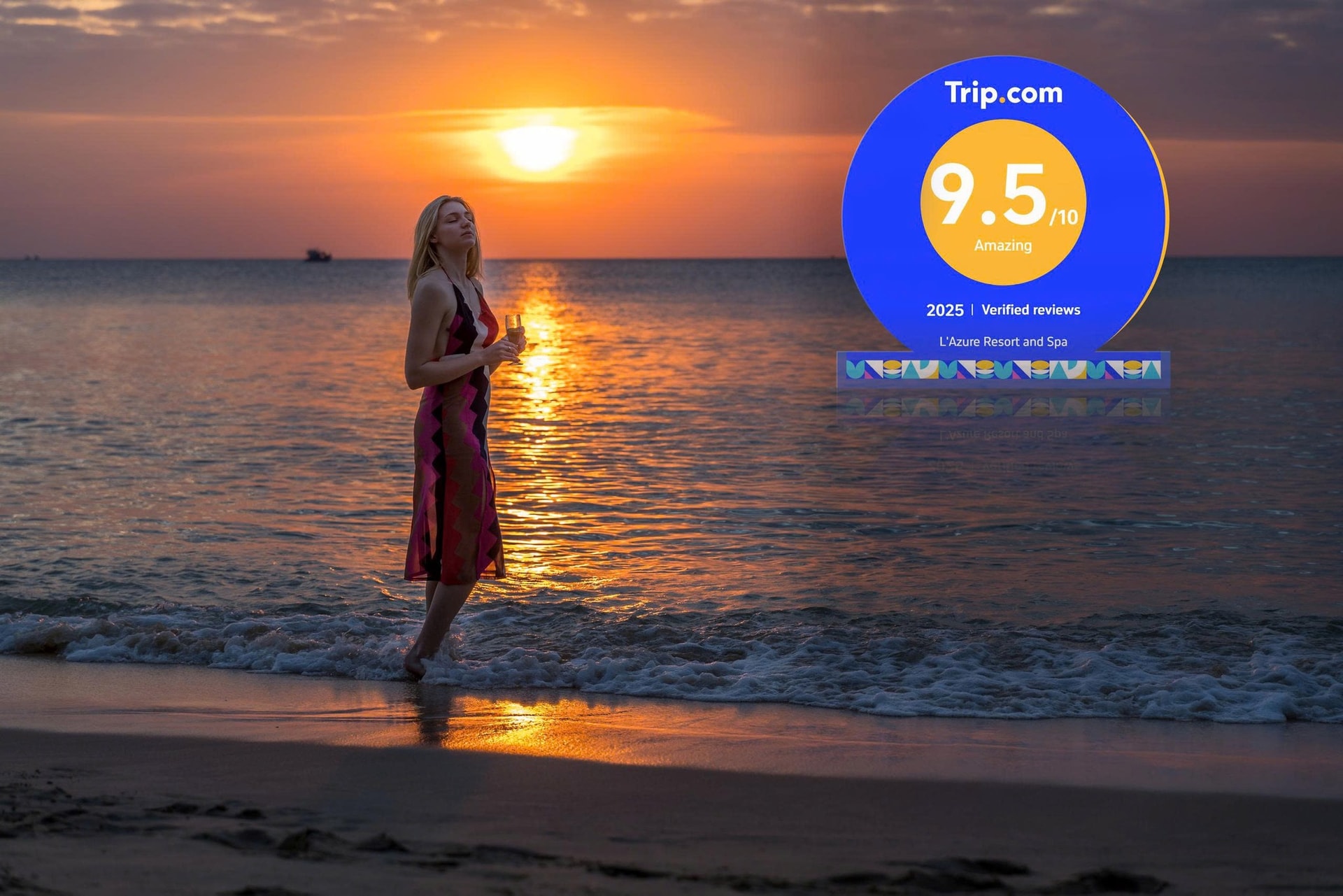 L’Azure Resort & Spa Phu Quoc ghi dấu ấn mạnh mẽ trên các nền tảng du lịch quốc tế với điểm đánh giá xuất sắc