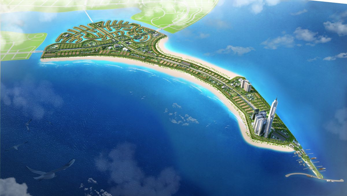 Vinhomes Green Paradise sử dụng 100% năng lượng tái tạo, trong đó có hệ thống điện gió trên biển Cần Giờ, cách bờ tới 20km
