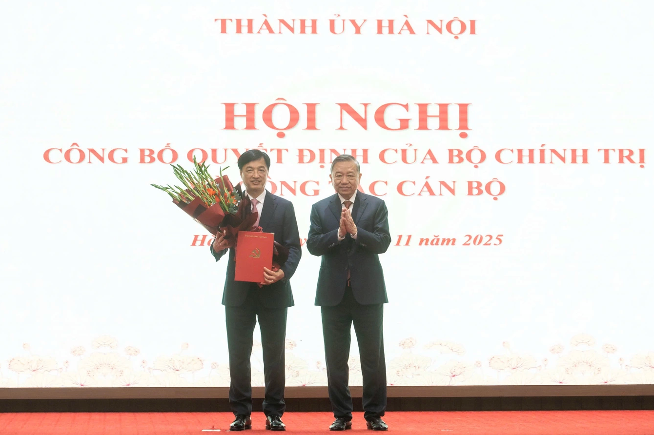 Ông Nguyễn Duy Ngọc làm Bí thư Thành ủy Hà Nội 