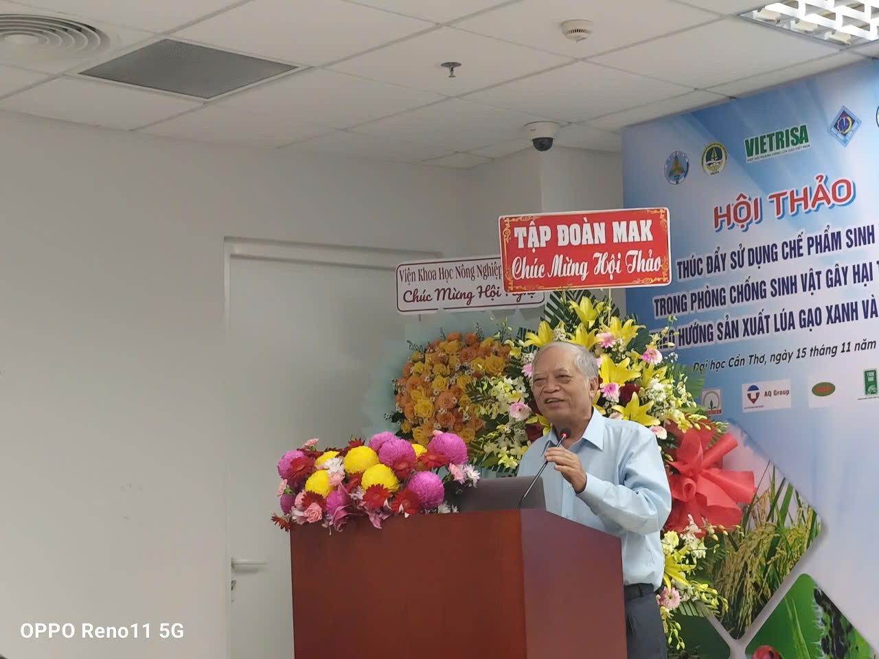 PGS-TS Bùi Bá Bổng, nguyên Thứ trưởng Bộ NN - PTNT phát biểu - Ảnh: V.K.K