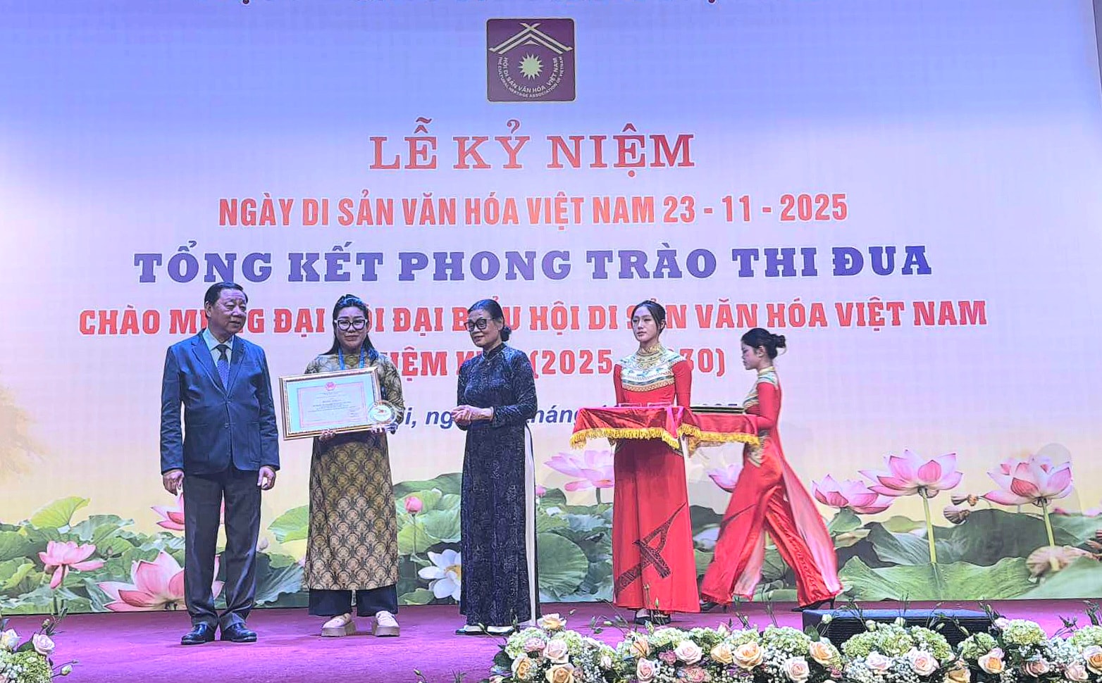 Lan tỏa niềm tự hào, tri ân những cống hiến vì sự nghiệp Di sản Văn hóa Việt Nam 