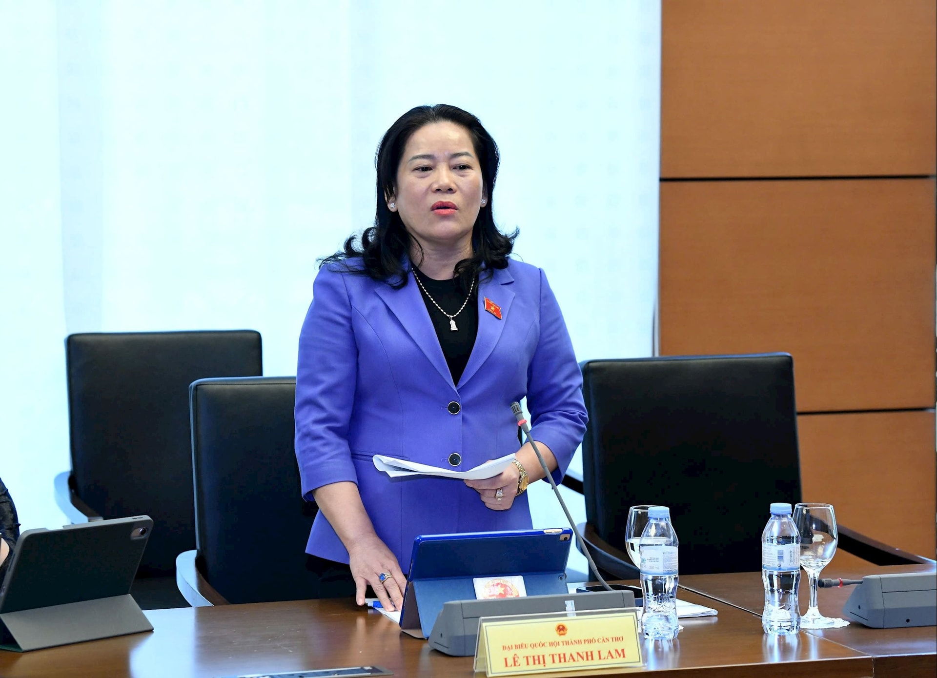 Đại biểu Lê Thị Thanh Lam: Việc xây dựng một luật riêng có thể là 