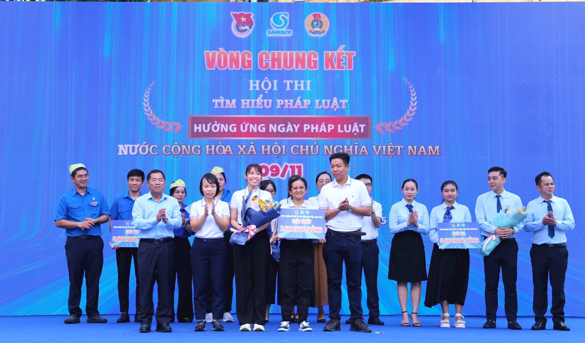 SAWACO tổ chức thành công Vòng Chung kết Hội thi Tìm hiểu pháp luật năm 2025 