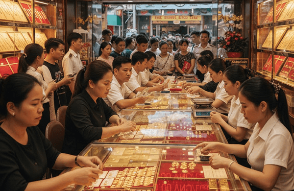 Giá vàng hôm nay 30.11: Sát đỉnh 155 triệu, vì sao người dân đổ xô mua bất chấp rủi ro? 