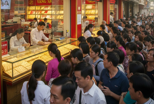 Giá vàng hôm nay 3.12: Rơi tự do, lực cầu 'tháo chạy' hay bị thao túng? 