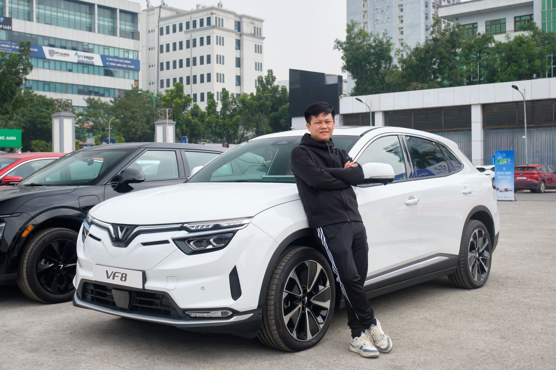 Anh Đàm Thế Anh (Hà Nội) đang có ý định đổi từ chiếc bán tải sang VF 8.