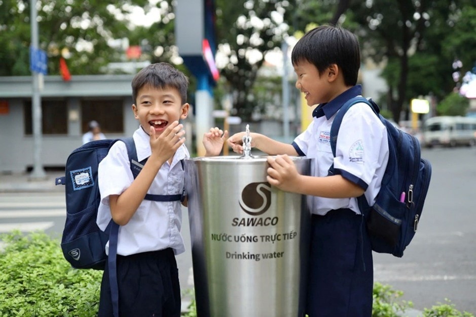 Hình ảnh trụ nước uống công cộng