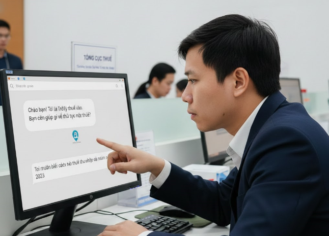 Chatbot trả lời từ A đến Z tình trạng nợ thuế và xuất cảnh 