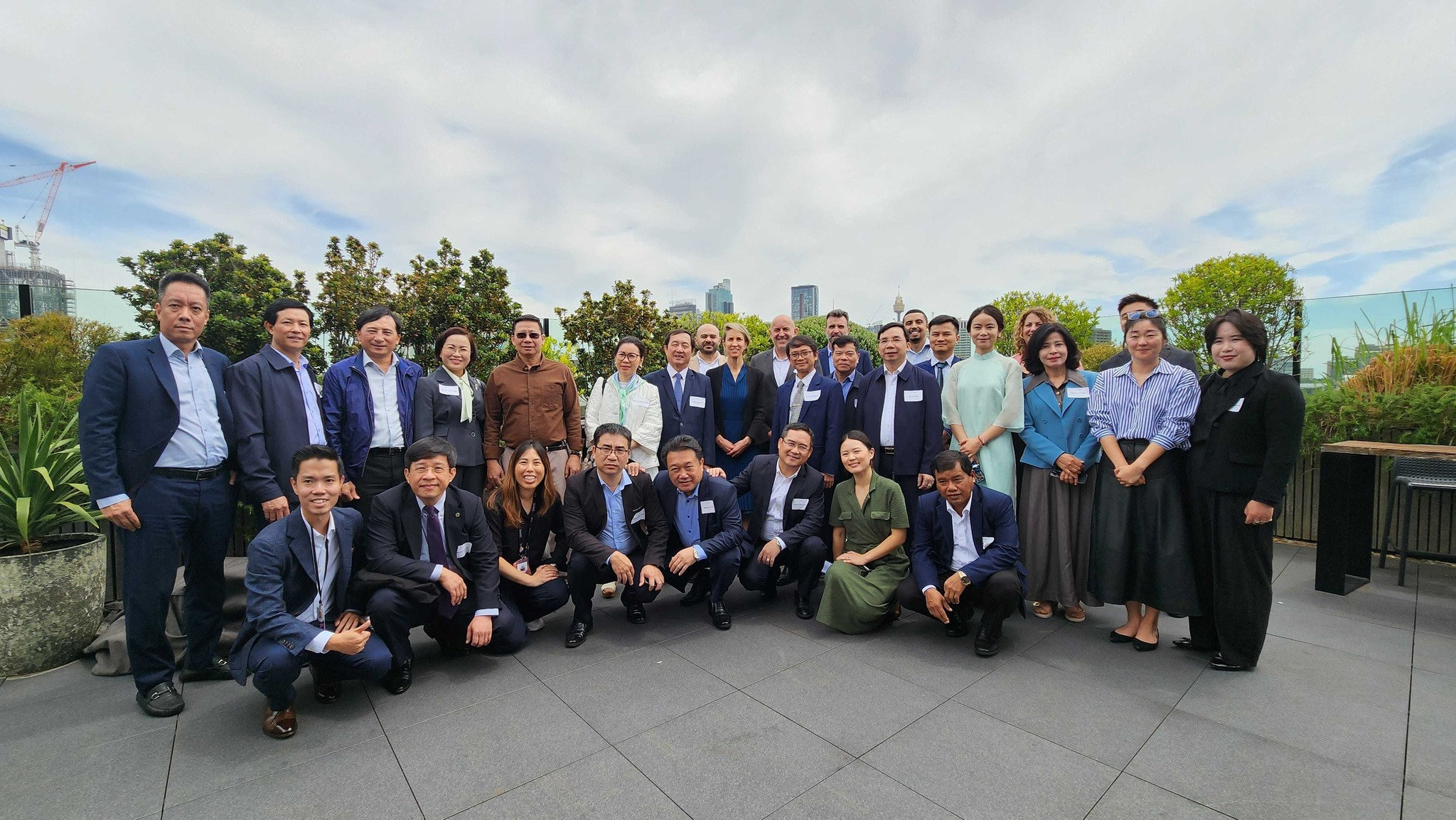 Đoàn đại biểu cấp cao Việt Nam đến thăm và làm việc tại trụ sở chính của Canva ở Sydney, Úc