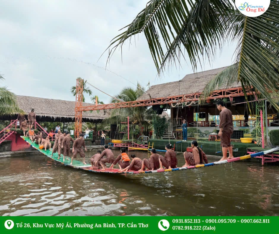 Làng Du lịch Ông Đề - 'thiên đường' trải nghiệm văn hóa miền Tây 