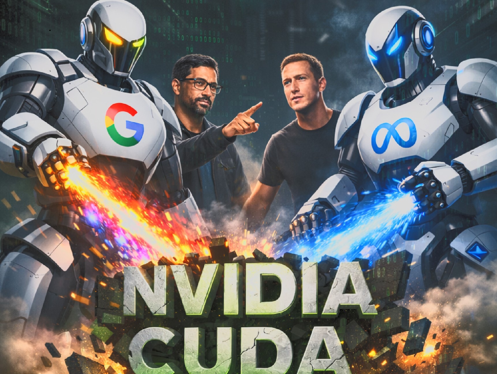 Google hợp tác với Meta, nỗ lực làm suy yếu CUDA của Nvidia 