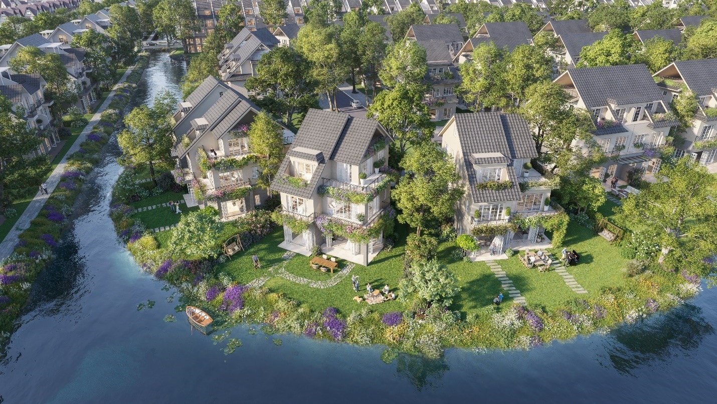 Khu Compound của Ecopark định hình những tiêu chuẩn vượt trội của bất động sản Nghệ An.