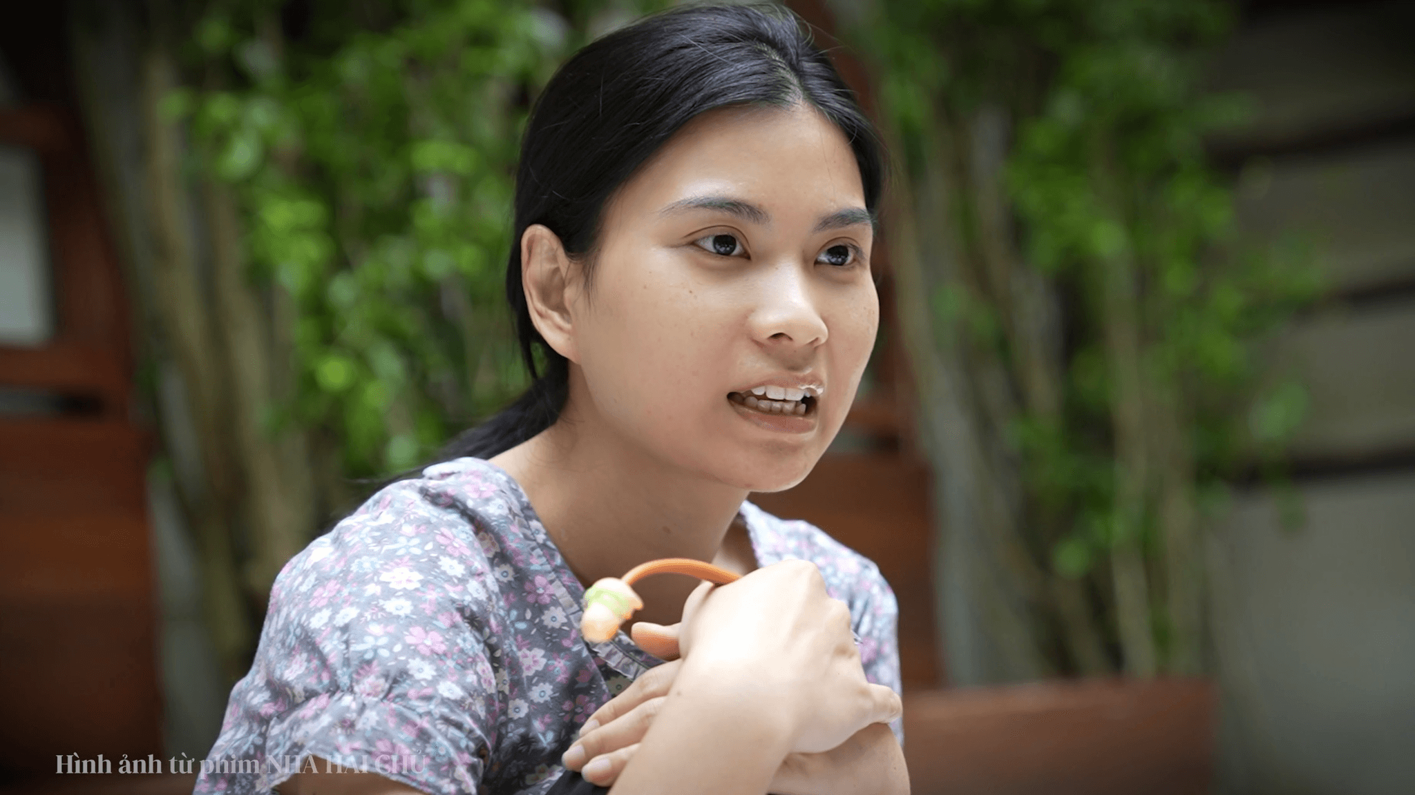 Trâm Anh từng muốn bỏ vai phim 'Nhà hai chủ' 