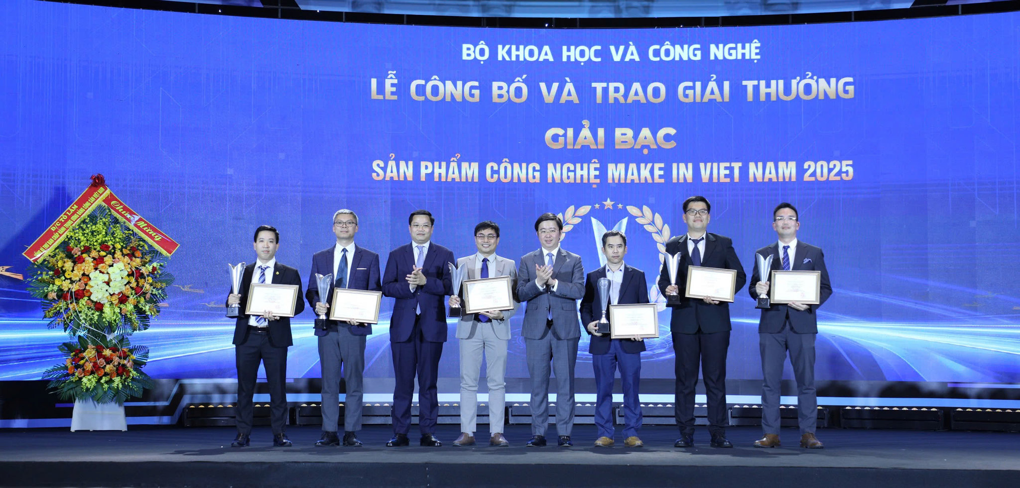 Các sản phẩm công nghệ được trao giải bạc