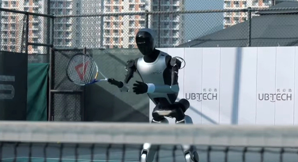Video robot hình người đấu tennis gây chú ý, hé lộ bước tiến mới công nghệ 