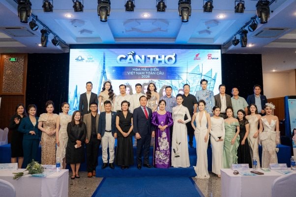 Họp báo khởi động Hoa hậu Biển Việt Nam Toàn cầu 2026 tại Cần Thơ