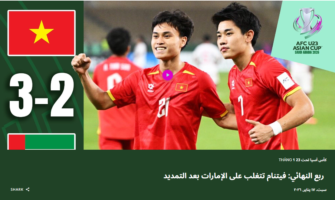 Báo chí UAE thừa nhận U23 Việt Nam lì lợm biết 'chốt hạ' đúng thời điểm 
