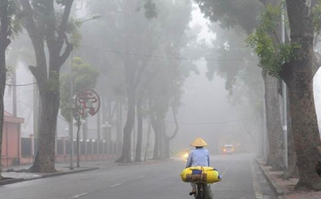Thời tiết hôm nay 27.1: Mưa phùn, sương mù dày đặc bao phủ miền Bắc 