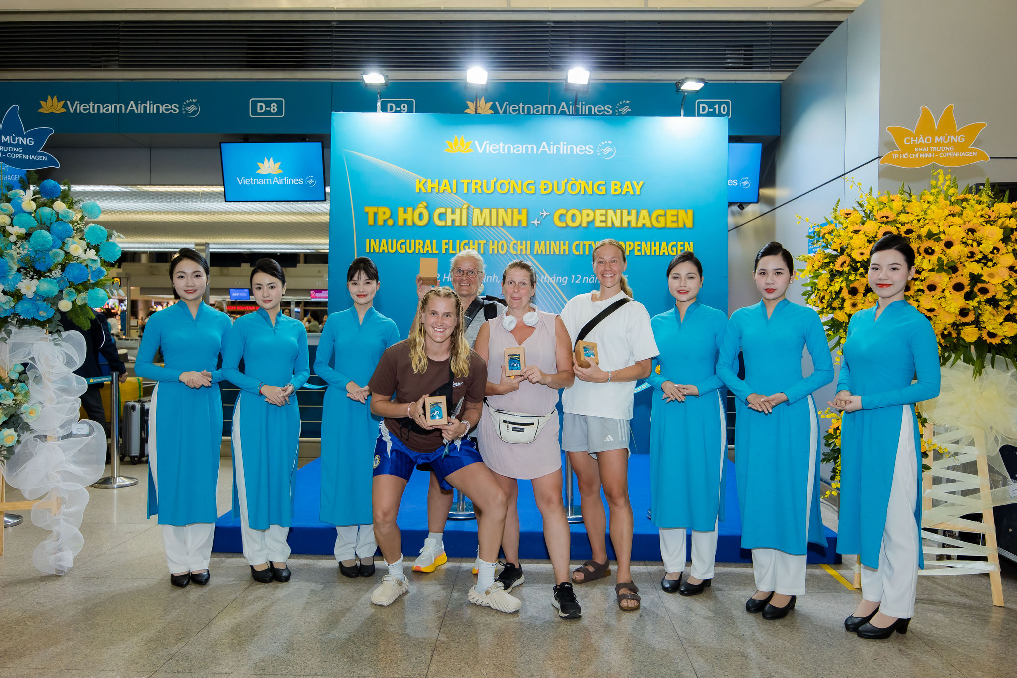 Anh 3. VNA khai truong nhieu duong bay quoc te moi trong Quy IV