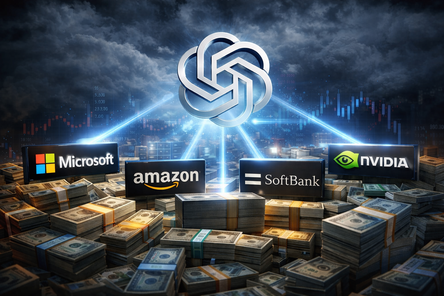 Các gã khổng lồ công nghệ không rời OpenAI Chiến dịch gây quỹ ‘quá lớn để sụp đổ’