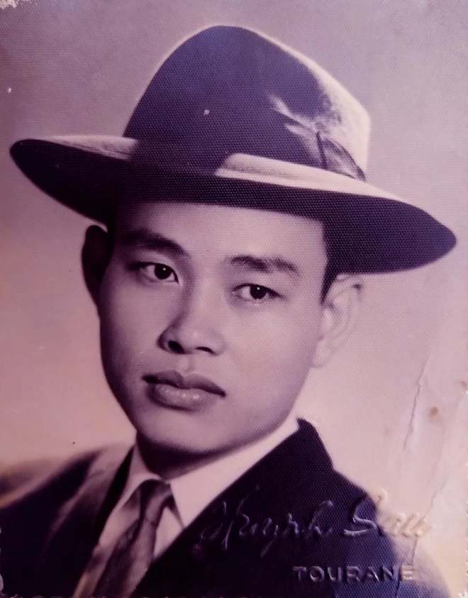 Lê Trọng Nguyễn thời gian ở Hội An - Ảnh tư liệu gia đình