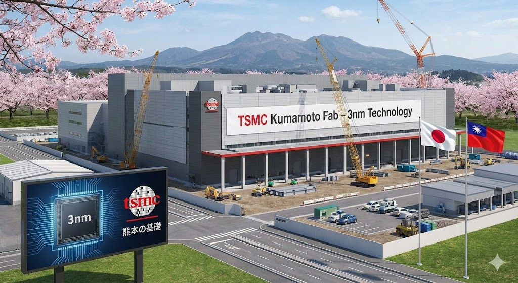 Hãng chip Đài Loan TSMC bất ngờ nâng cấp nhà máy chip tại Nhật 