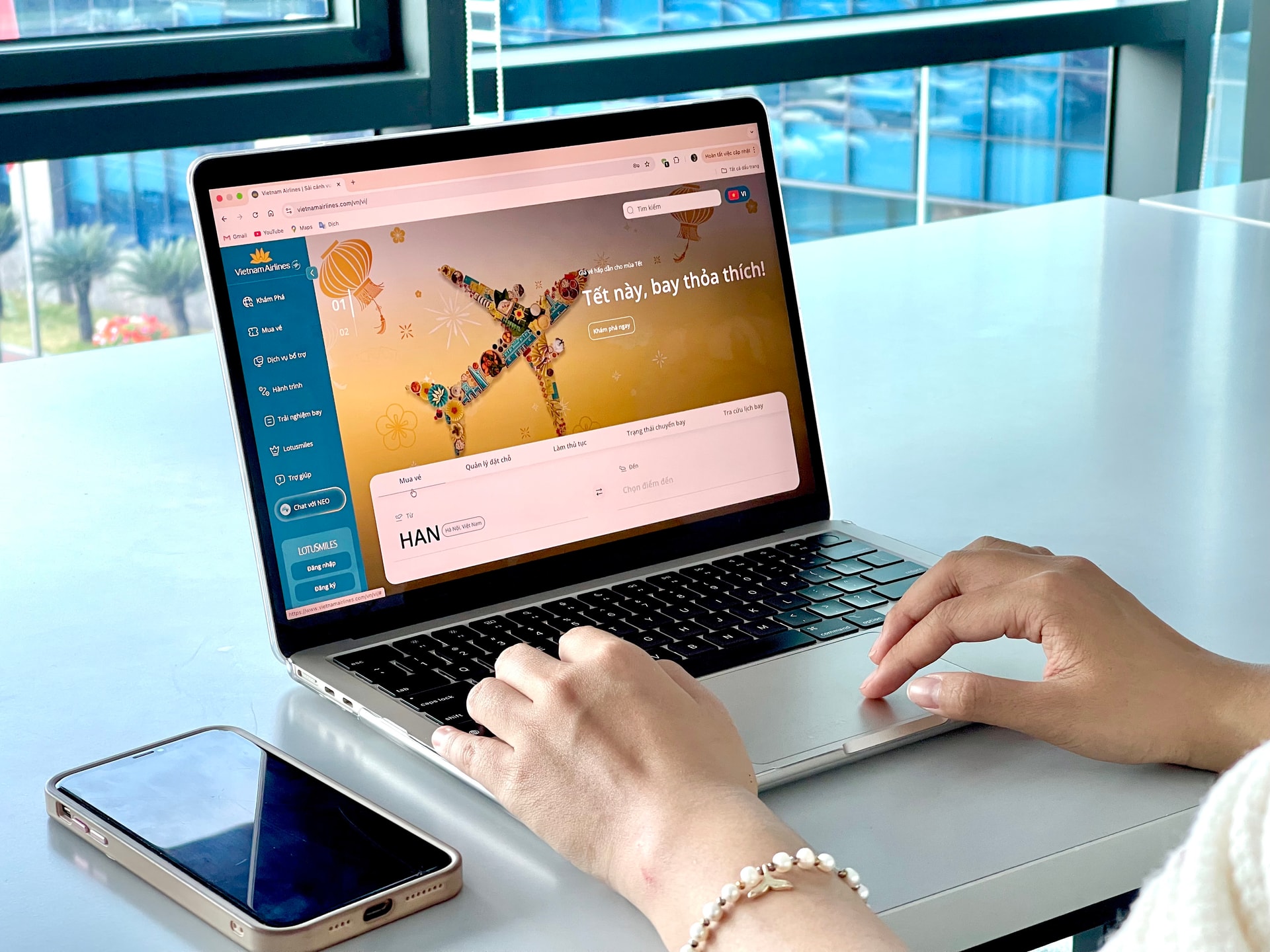 Vietnam Airlines chính thức giới thiệu website mới: “Cửa ngõ số” trong chiến lược hãng hàng không 5 sao 